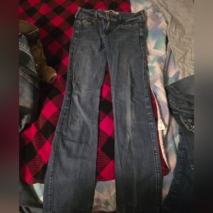 Hollister Women's Straight Leg Blue Jeans